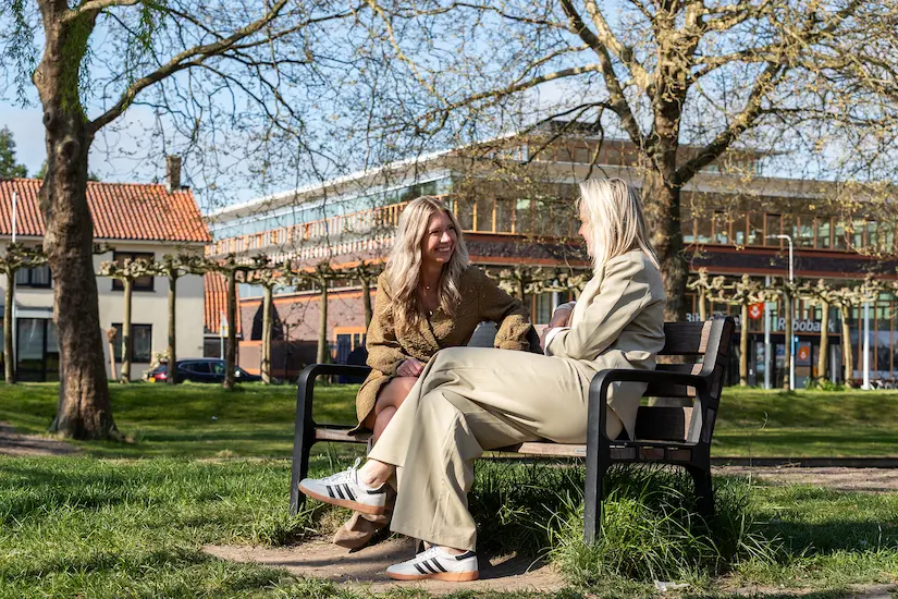 Makelaars in het park in IJsselstein